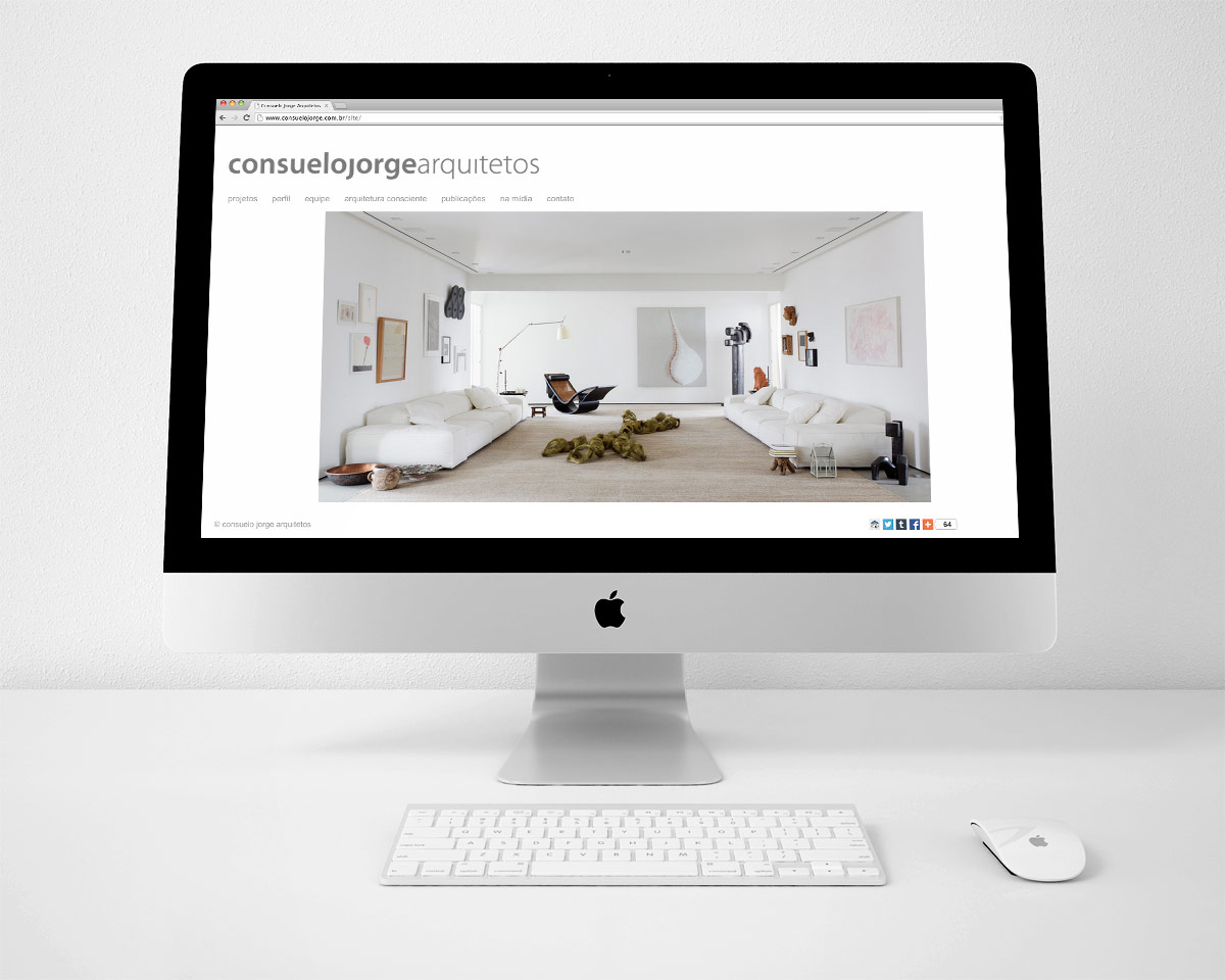 site Consuelo Jorge Arquitetos